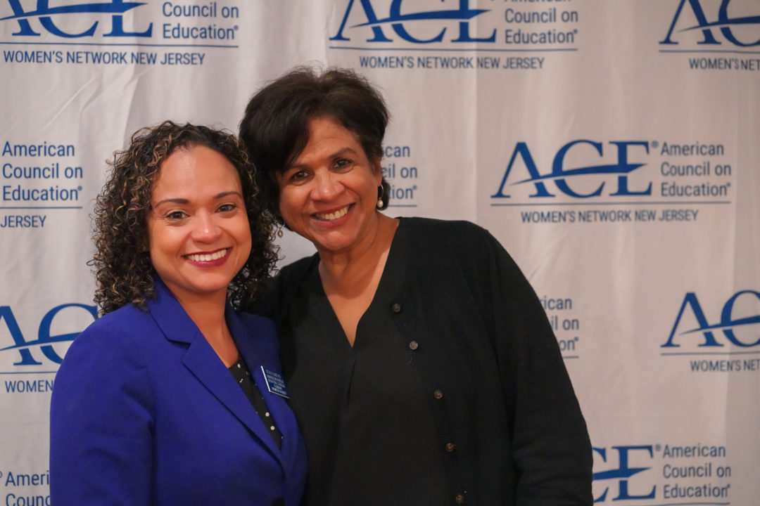 Two professional women pose for NJ ACE Network